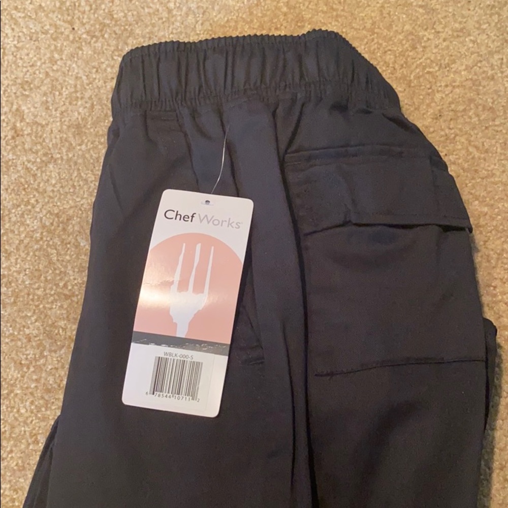 CHEF WORKS BLACK PANTS WITH TAG